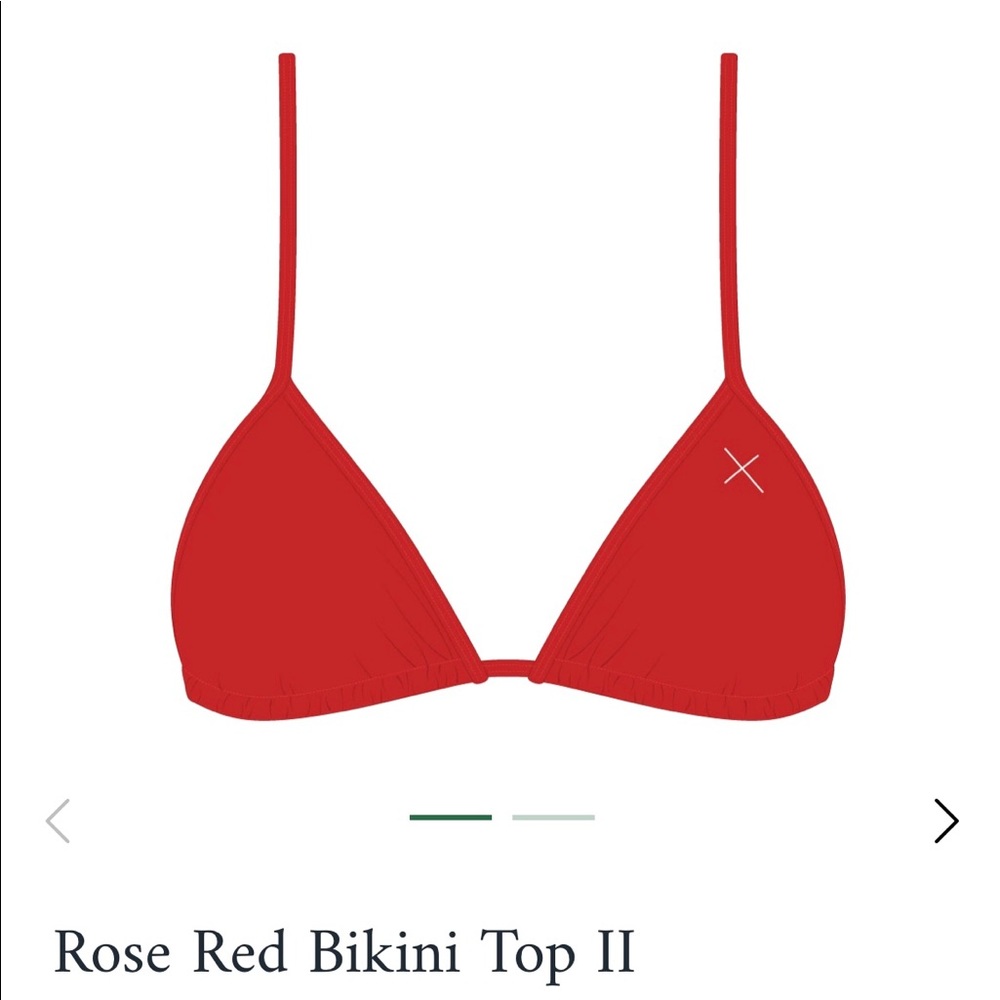 Boutinela / Boutine LA Rose Red Bikini Top II